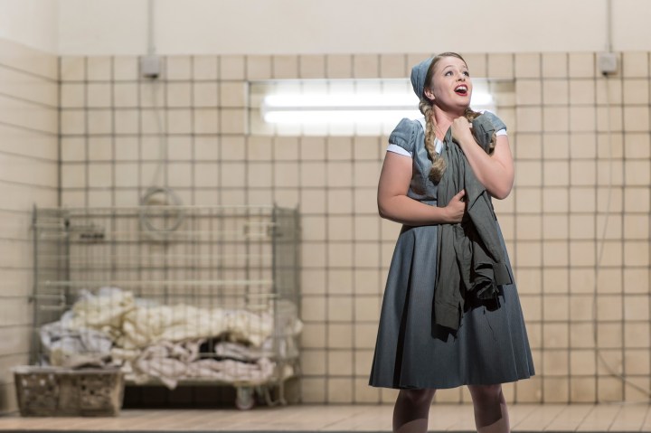 Siobhan as Marzelline in FIDELIO, Geneva. Photo (c) Carole Parodi. 